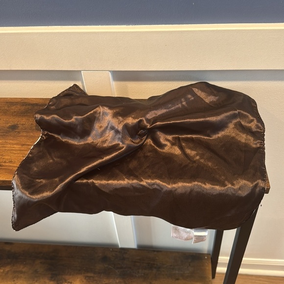 Carter's OS Zebra Lovey Security Blanket Rattle Brown White Satin Plush - Picture 7 of 8